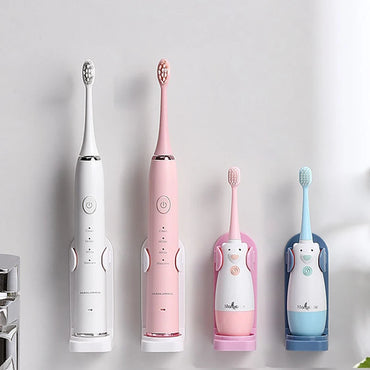 Adjustable Toothbrush Holder Electric Toothbrush Base Silicone Non-slip Wall Mount Brush Body Rack Adapt 99%